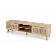 BORNEO RTV-1 stolik RTV dąb artisan/czarny