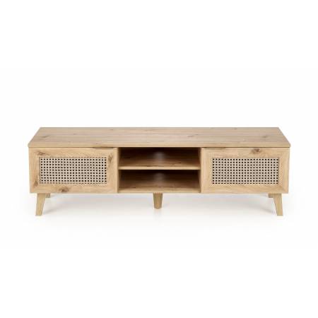 BORNEO RTV-1 stolik RTV dąb artisan/czarny